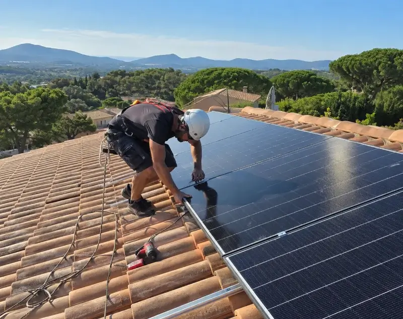 Installateur panneaux solaires Halluin — pose photovoltaïque sur toiture